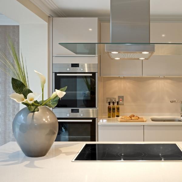 Spotless kitchen cleaned by a professional maid service in South Elgin, IL